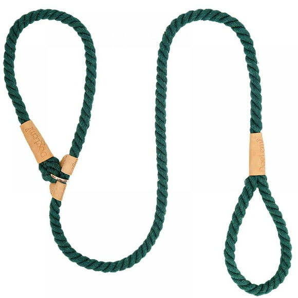 5.5 FT Slip Lead Dog Leash  Rope Dog Walking and Training Lead  No Pull Strong Nylon Leash Great for Medium and Large