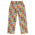 thumbnail image 6 of Scooby-Doo Girls' Flowers Relp Snacks Logo Cartoon Square Grid Sleep Loungewear Pajama Pants, 6 of 7
