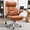Brown, variant on FASTES Leather Office Chair Big and Tall Desk Office Chair, 500lbs Computer Chair Ergonomic Extra Wide Gaming Chair with Adjustable Lumbar Support 5D Flip Arms, Black