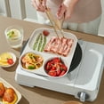 thumbnail image 2 of 3 in 1 Nonstick Egg Steak Frying Pan ,3 Section, 2 of 7