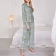thumbnail image 3 of Balery Baby Elephant Giraffe Conjunto de Pijama con Estampado para Mujer, Conjunto de Dos Piezas con Manga Larga, Ropa de Dormir Suave con Bolsillos, Pijamas Cómodos-Large, 3 of 7