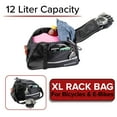thumbnail image 3 of AlveyTech XL Rear Rack Bag for Bicycle and eBike - Water-Resistant 12L Bike Trunk Bag, Bags for Bicycles Rear Rack, Back Seat Rack Bags for Bikes and e-Bikes, Large Cargo Storage Carrier for Cycling, 3 of 14