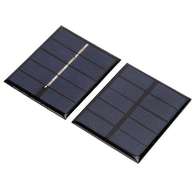 YUMILI 2 uds Panel Solar 0,5 W 2,5 V DIY cargador de Panel Solar de polisilicio portátil para electrodomésticos de baja potencia