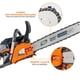 thumbnail image 3 of Motosierra A Gasolina Evans Basicaplus 54cm3 3.4hp Corte 20 Color Naranja, 3 of 4
