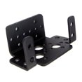 thumbnail image 1 of Dirección negra Digital Servo Soporte largo en U Alto RC DIY Negro Sharpla Soporte de engranaje de dirección, 1 of 8