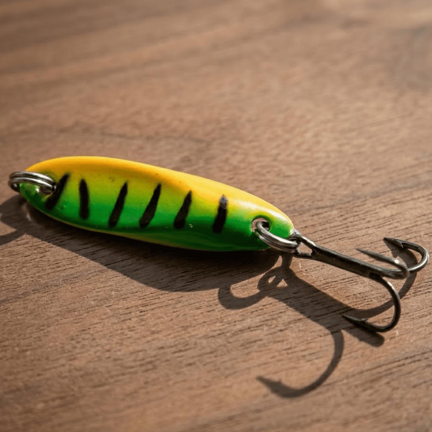 (3 pack) Ozark Trail Casting Spoon Fishing Lure 1/4 oz. – Fire Tiger