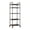 Black#2, variant on Plastic Storage Shelves on Wheels Multi Layer Utility Cart Floor Standing Organizer Rack for Kitchen Bathroom Laundry Pantry 360 Silent Rollers 5 Tier Slim Tower Cart