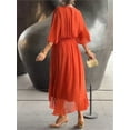 thumbnail image 3 of Elegant Urban Chic Dress, French Style, Trendy, Versatile, Fashionable Look, 3 of 29