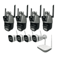 thumbnail image 1 of Kit Cámaras Vigilancia Doble Lente Movimiento Wifi Estrobo, 1 of 8