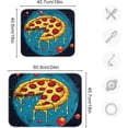 thumbnail image 3 of riloi Pizza Planet Dish Drying Mat 24 x 18 inch for Kitchen Counter Super Absorbent Draining Mat with Non-slip Backed Dish Rack Pad for Dish Bottles Cups Bowl Countertops Sinks Draining Racks, 3 of 6