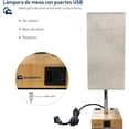 thumbnail image 3 of Lámpara de Buro Bluelander Madera, 3 of 5