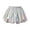 Red, variant on YUANxueke Girls Festive Metallic Glossy Bubble Skirt, Elastic Waist Mini Skirt with Built in Shorts,Black,4-5 Years