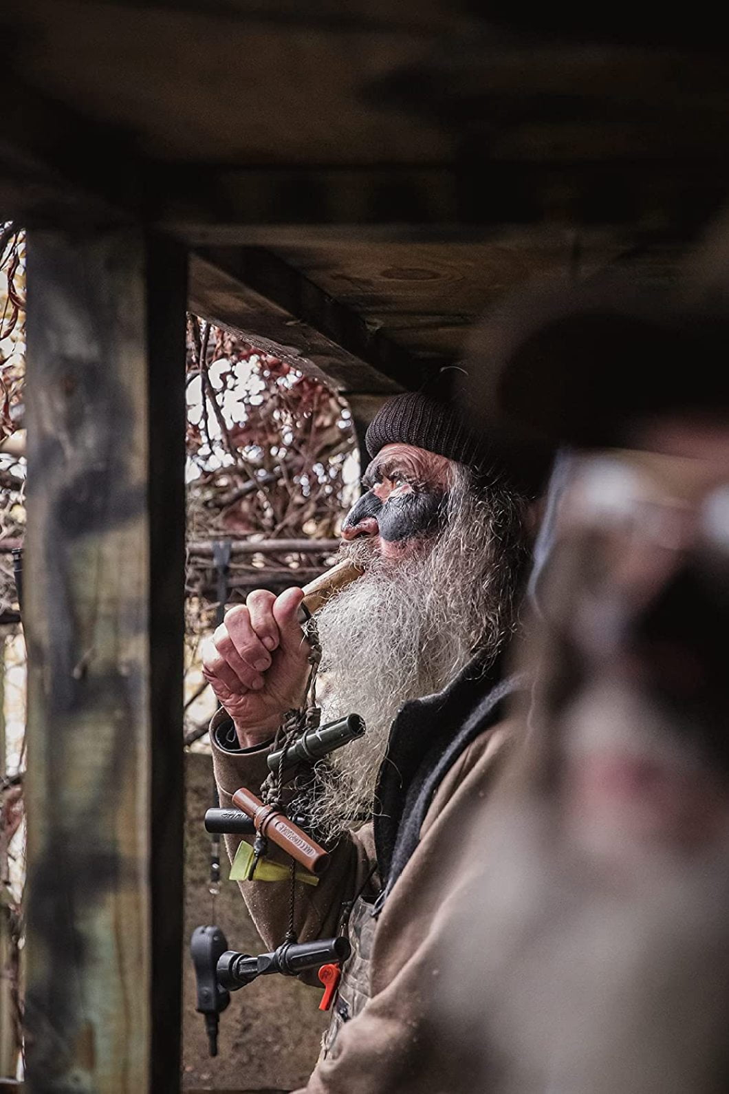 Duck Commander Phil Robertson Pro Series Duck Hunting Accessory and Gear Duck Call, Oak