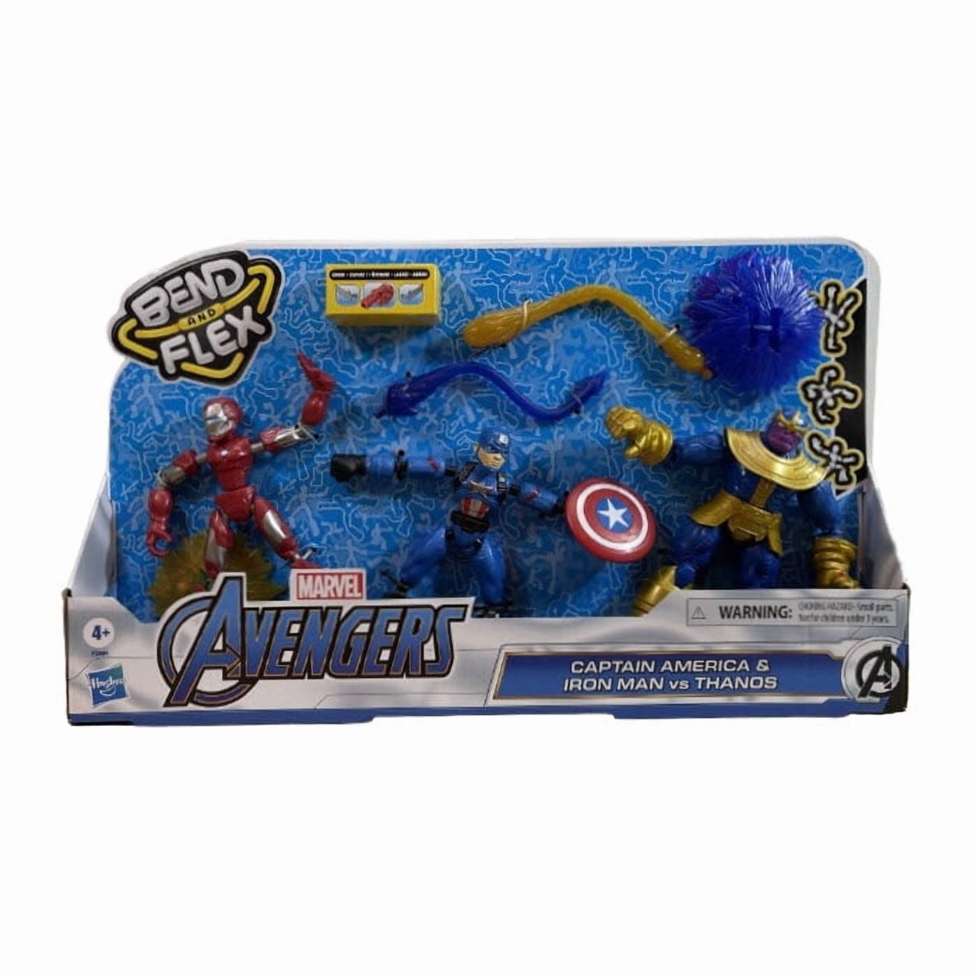 2HCM3441 Captain America, Iron Man, Thanos (Marvel)