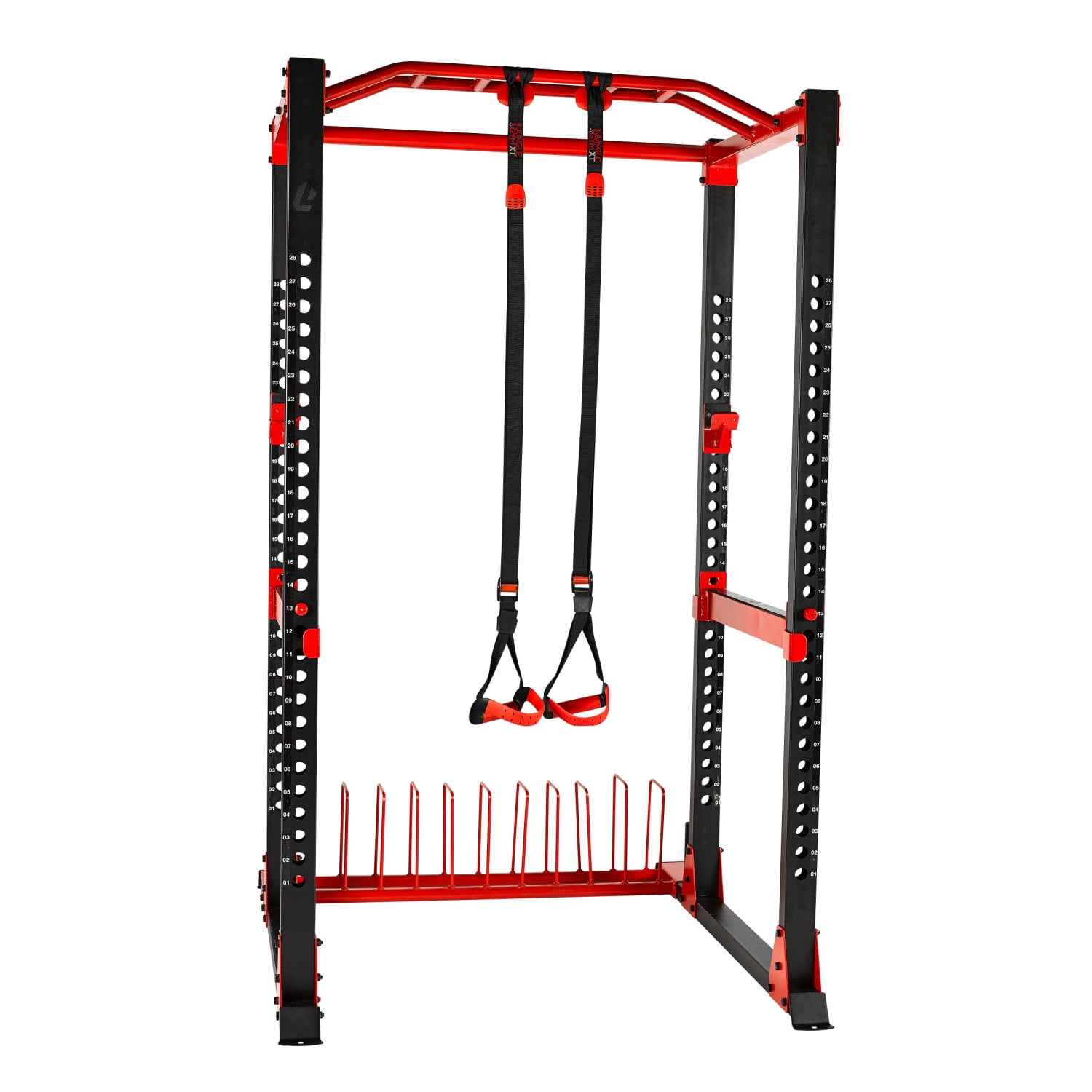 Lifeline Fitness C1 Pro Power Squat Rack System for Weight Training and Body Building