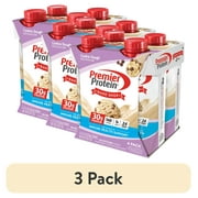 (3 pack) Premier Protein Shake, Cookie Dough, 30g Protein, 11 fl oz, 4 Ct
