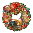 thumbnail image 5 of Christmas Friends Puppy Door Hanger, Door Wreath by G. DeBrekht | Pets Dog and Cats Decor - 8185307-6H-SL, 5 of 7