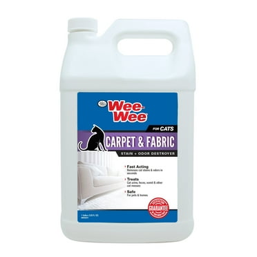 Wee Wee Carpet & Fabric Stain & Odor Remover Cat 128Oz
