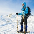 thumbnail image 6 of Gymax 21'' 4-in-1 Lightweight Terrain Aluminum Snowshoes w/ Ski Poles Carry Bag Gold, 6 of 10