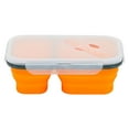 thumbnail image 1 of Kcavykas Home, Kitchen, Refrigerator Storage,Lunch Box with Spoon Silicone Folding Microwave Oven Portable Lunch Box Refrigerator Storage Box Fresh Keeping Box, 1 of 2