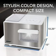 Whynter SonicSnö Countertop Nugget Ice Maker, 40lbs/24hrs, Commercial IBX-388WS