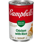 Campbell's Condensed Healthy Request Chicken with Rice Soup, 10.5 Ounce Can