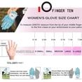 thumbnail image 7 of FINGER TEN Golf Gloves Women Left Right Hand Leather with Ball Marker Value Pack, Colored Glove for Ladies Right Left Handed Golfer All Weather Grip, 7 of 7