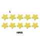 thumbnail image 3 of Matsuzay Perillas de puerta cómodas y elegantes con forma de estrella para cajones de niños, fácil instalación, ampliamente utilizadas Decoración del hogar amarillo grande, 3 of 6