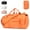 Orange, variant on URSOFINE Sports Bag & Travel Bag Foldable, 30L Waterproof Gym Bag With Shoe Compartment For Women & Men, Hand Luggage Bag, Weekender Travelite For Gym Sports Training Bag Travel