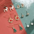 thumbnail image 2 of Pendientes navideños para mujer, bonitos regalos navideños de joyería para niñas, adolescentes y niños, 2 of 5