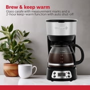 Holstein Housewares 5-Cup Programmable Coffee Maker