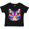 thumbnail image 3 of Inktastic Pop Art Cat Boys or Girls Toddler T-Shirt, 3 of 5