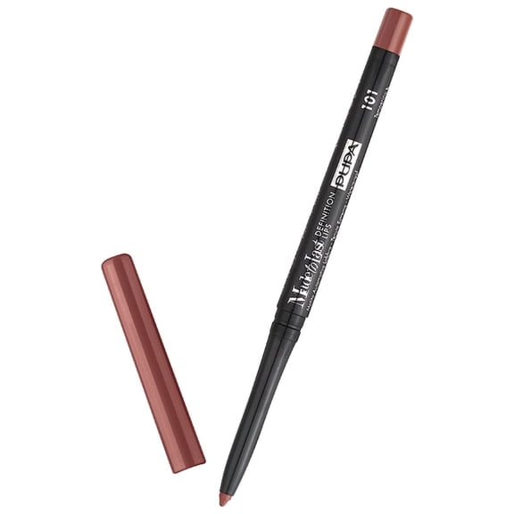 PUPA Milano Made To Last Definition Lip Pencil, 101 Natural Brown, 0.012 oz