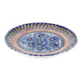 thumbnail image 2 of Blue Rose Polish Pottery Blue Art Dessert Plate, 2 of 2