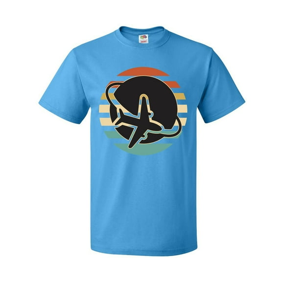 Inktastic Airplane Trip Vintage Travel T-Shirt