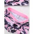 thumbnail image 6 of Zaldita Girl Swimsuit Two Piece Tankini Bathing Suit Summer Beach Rashguard Swimwear Crop Top Shorts Camouflage Pink 10, 6 of 7