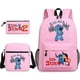 thumbnail image 5 of 3pcs Stitch Backpack Cartoon Schoolbag Messenger Bag Pencil Box Case Laptop Travel Bag Mochila Back To School Gifts, 5 of 5