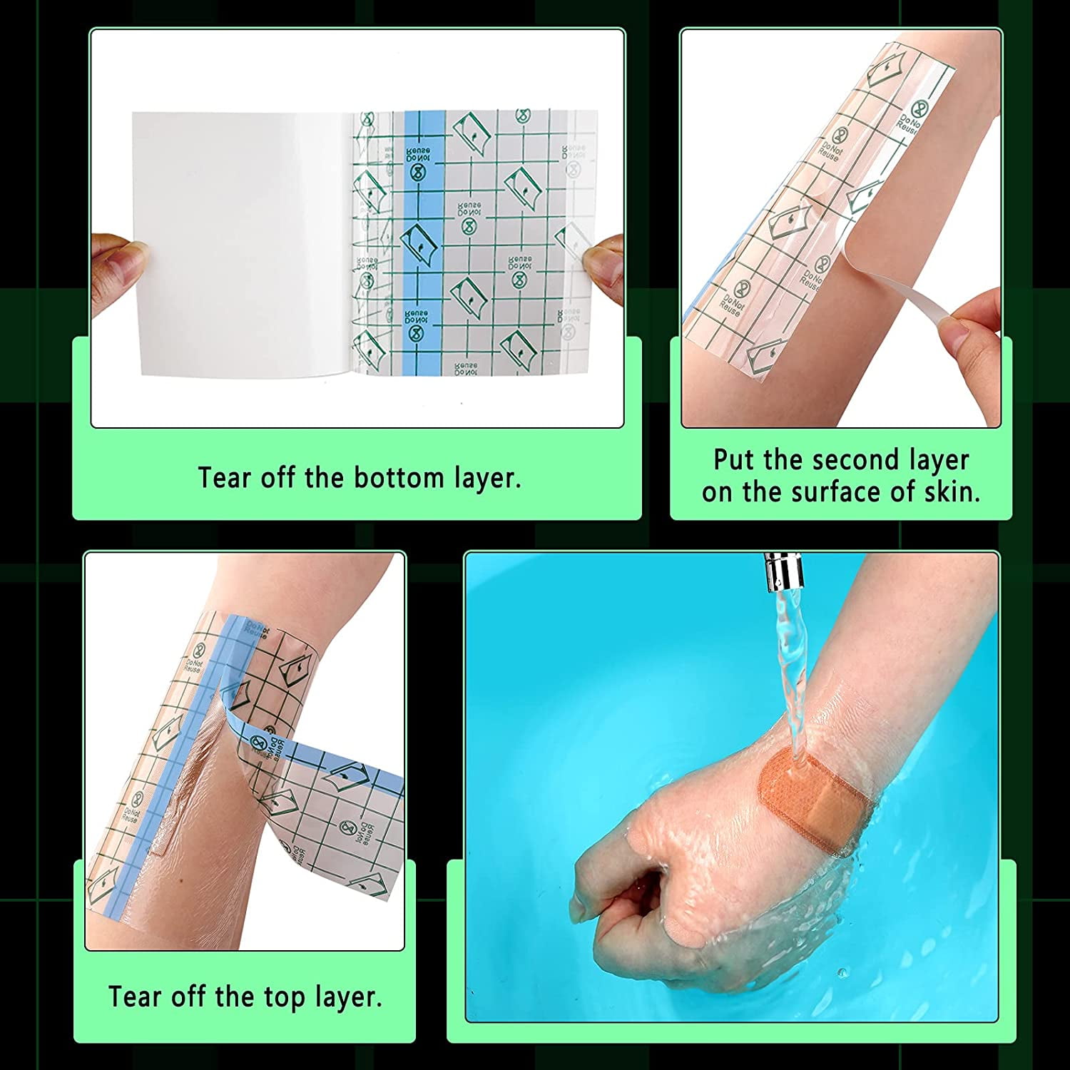 new skin liquid bandage in shower