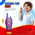 thumbnail image 6 of Walkie Talkies for Kids, 2 Way Radio, Two-color Walkie Talkies Outdoor Toys for Boys Girls 3-12 Year Old, Birthday Gifts for Boys Girls, 6 of 7