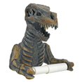 thumbnail image 2 of Design Toscano JQ9551 T. Rex Dinosaur Skeleton Bathroom Toilet Paper Holder, Multicolor, 2 of 5