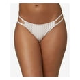 thumbnail image 2 of Juniors' Cardiff Lilia Striped Cheeky Bikini Bottoms, 2 of 2