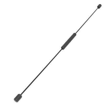 PBPBOX 1Set Fixed Barbell Black Rubber Exercise Equipment for Personal