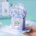 thumbnail image 2 of 500Pcs/Roll Kids Children Baby Cartoon Happy Birthday Round Sticker Labels Decor, 2 of 4