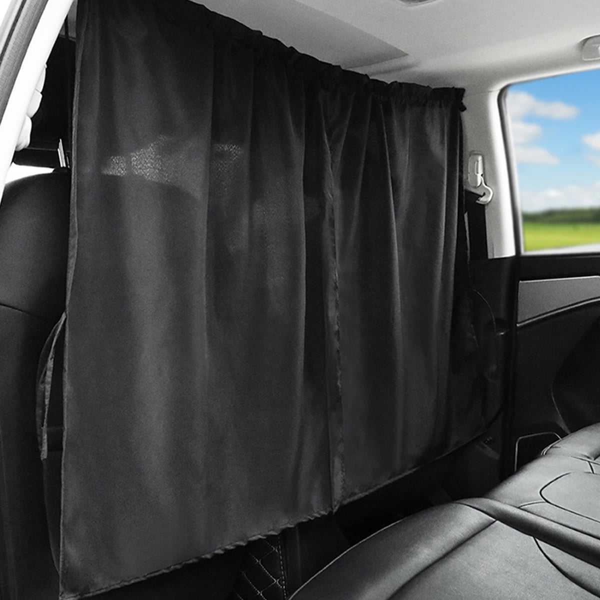 Car Divider Curtains Privacy Shades for Car Camping Car Window Shades Partition for SUV Cars Trucks 