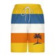 thumbnail image 5 of Pantalones Cortos Casuales para Hombre Imprimir con Bolsillos Pantalones de Playa de Cintura Elástica, Pantalones Cortos de Cintura Elástica para Hombre, 5 of 5