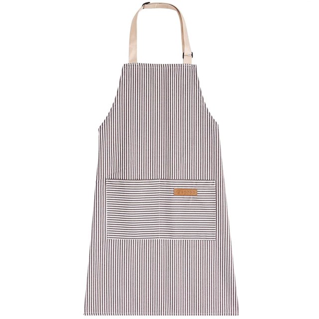 Delantales para mujer NQ con bolsillos unisex adultos cocina repostería