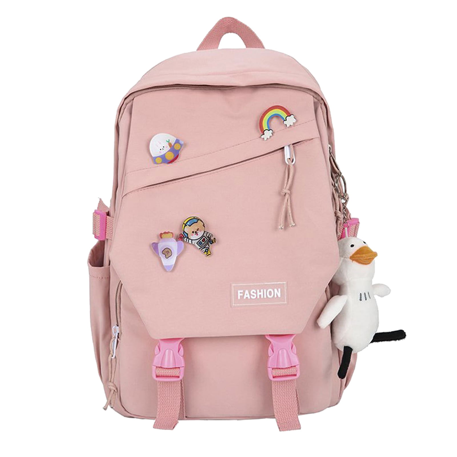 Pink Panther 17" backpack shoulder bag laptop school bags waterproof anime 