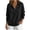 Black, variant on Women’s Sweatshirts Lapel Long Sleeve Snap-Button Front Pullover Tops Spring & Winter Casual Top Black Size S