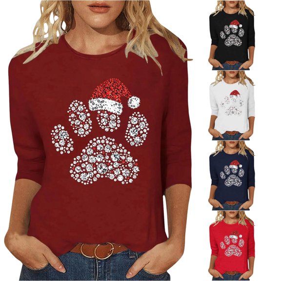 Active Tops Women Long Sleeve T Shirts Long Sleeve Tee for Women Long Sleeve Compression Shirts for Women Swim Womens Solid Tee Shirts Long Sleeve Comfort Womens Too Raglan Shirts Red L