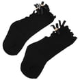 thumbnail image 3 of Calcetines con lazo para nios, 75% algodón, diseos coloridos, mano de obra exquisita, calcetines para nios para el hogar Unbranded 2018210014312, 3 of 8